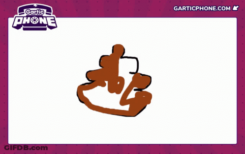 Stick Figure With Gartic Phone GIF