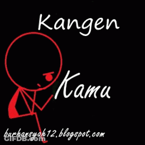 Stick Figure With Kangen Kamu GIF