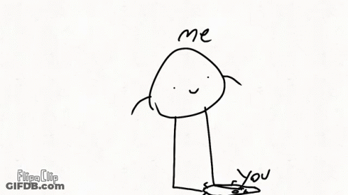 Stick Figure With Me And You GIF