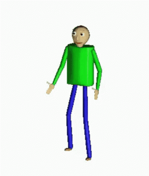 Stick Man Right Foot Creep GIF