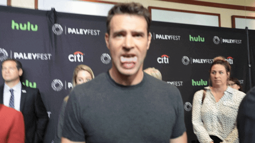 Stick Tongue Out Scott Foley GIF