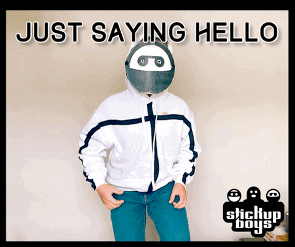 Stick Up Boys Just Saying Hi GIF