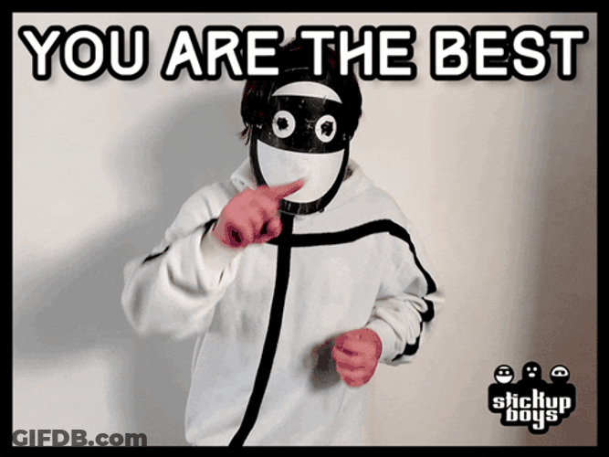 Stick Up Boys Saying You're The Best GIF