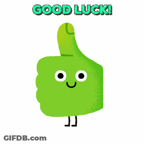 Sticker Good Luck Meme Approve GIF
