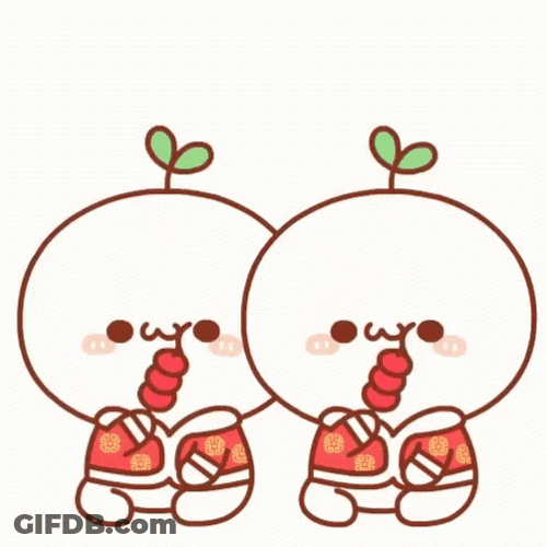 Sticker Twins Cute GIF