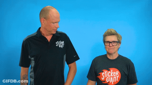 Stickergiant Elbow Bump GIF