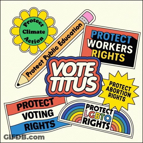 Stickers Including Vote Vitus GIF
