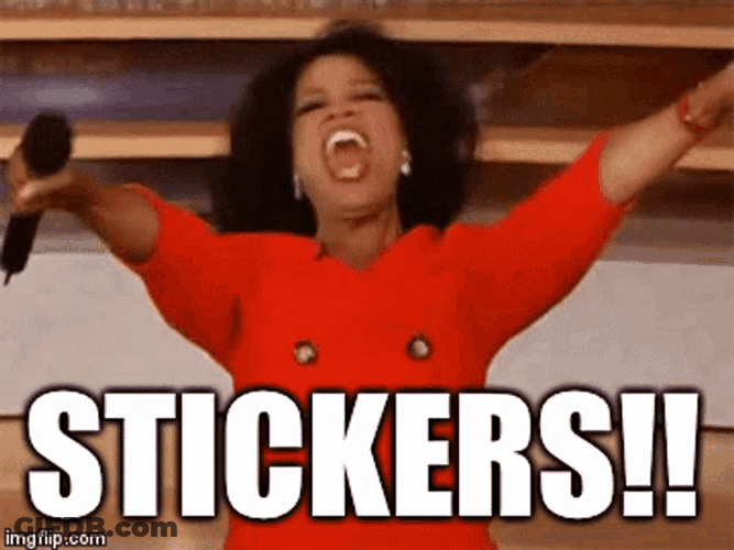 Stickers Oprah Winfrey GIF