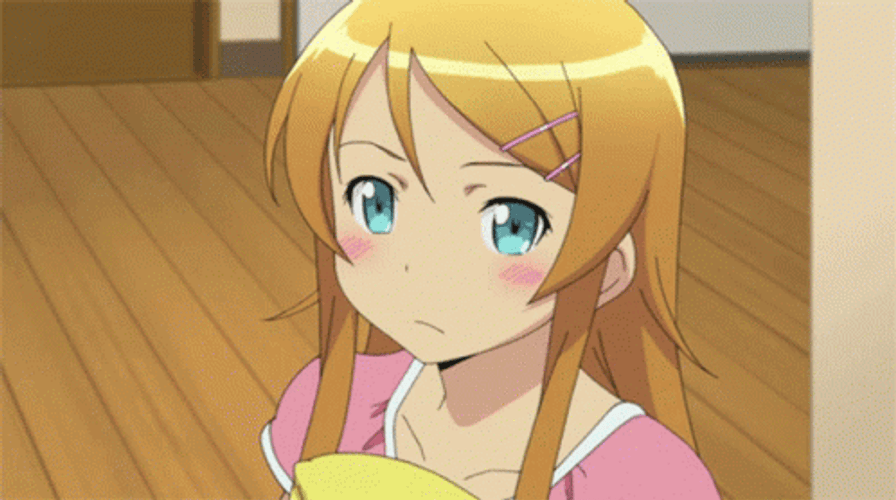 Sticking Tongue Out Anime Kirino Kosaka GIF