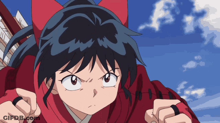Sticking Tongue OuT Anime Moroha GIF