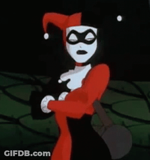 Sticking Tongue Out Comics Harley Quinn GIF