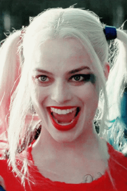 Sticking Tongue Out Harley Quinn GIF