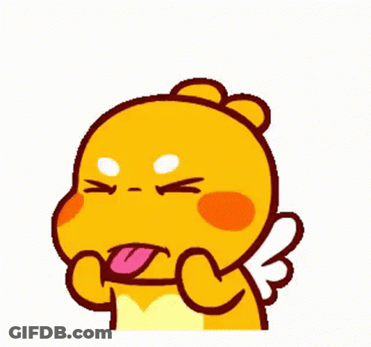 Sticking Tongue Out QooBee Bleh GIF