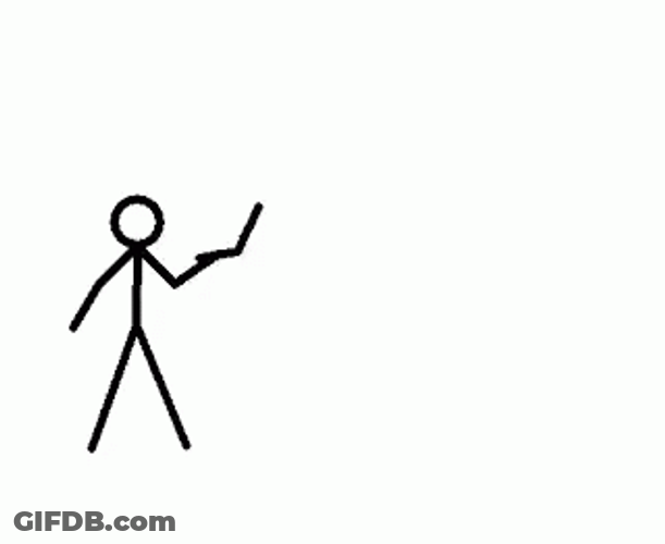 Stickman Animation Boomerang Fail GIF