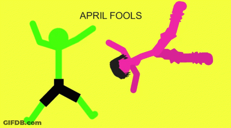 Stickman April Fools GIF