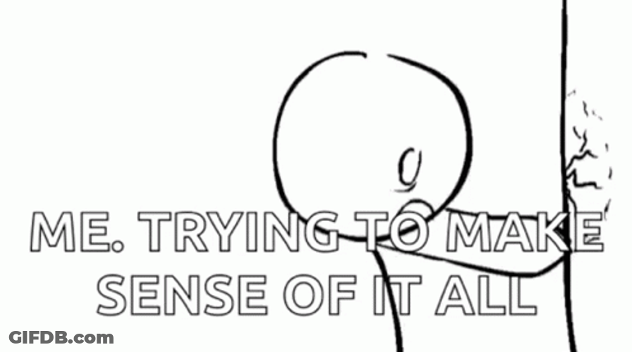 Stickman Banging Head Against The Wall GIF