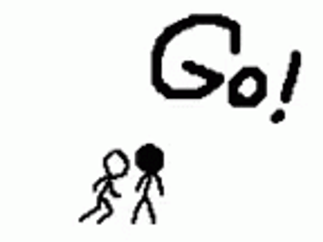 Stickman Fight Go! Various Weapon Combo GIF