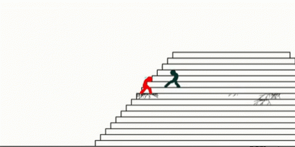 Stickman Fight Terkoiz Hand To Hand Combo GIF