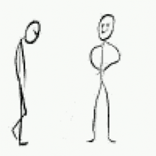 Stickman Kick In The Nuts Mobile Animation GIF