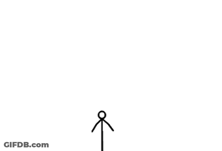 Stickman Making A Building GIF