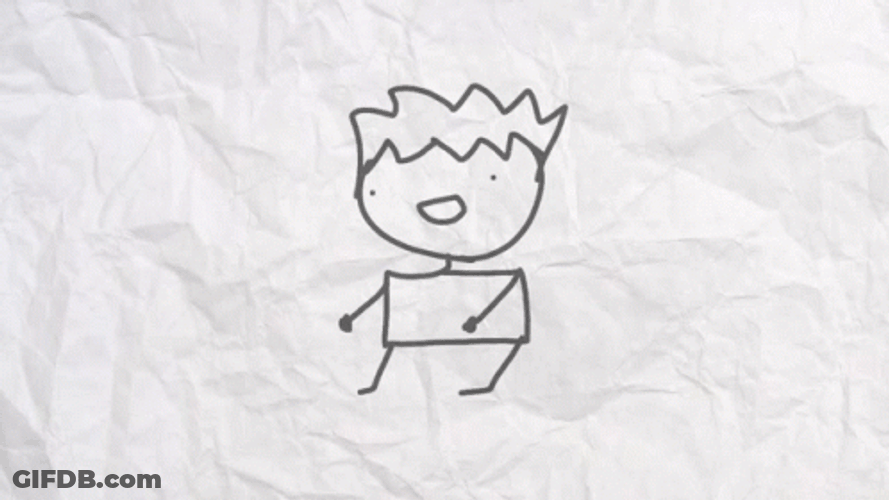 Stickman Spooky Month Dance GIF