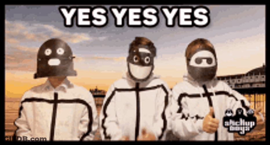 Stickup Boys Thumbs Up Yes Yes Yes GIF