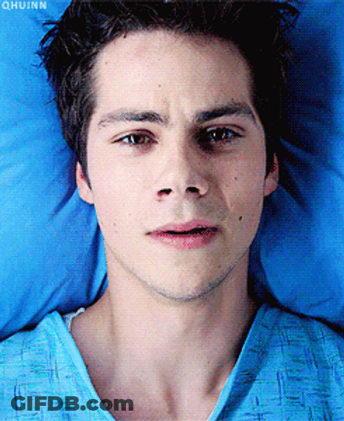 Stiles Stilinski Heavily Breathing GIF
