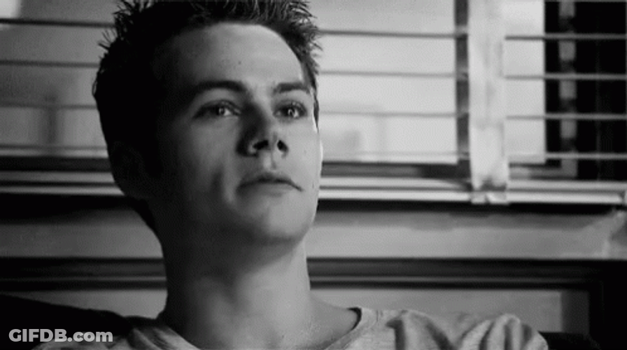 Stiles Stilinski Pointing And Winking GIF