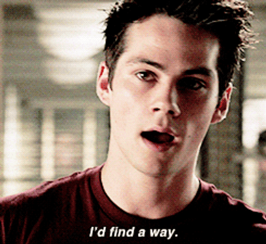 Stiles Stilinski Shrugging His Shoulders GIF
