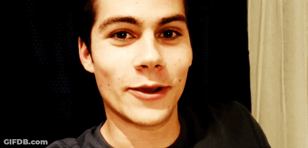 Stiles Stilinski Smiling Face GIF