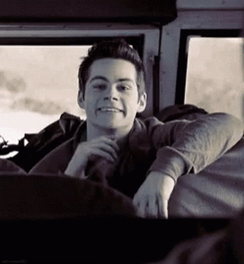 Stiles Stilinski Suddenly Grinning GIF