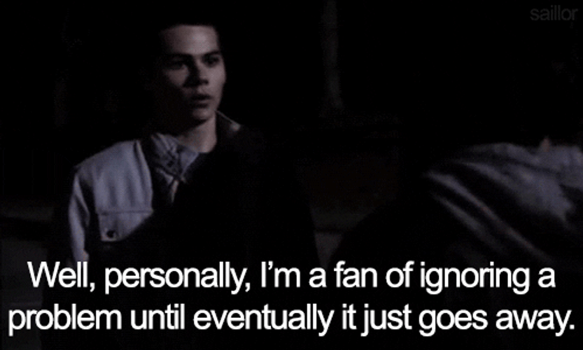 Stiles Stilinski Talking With Gestures GIF