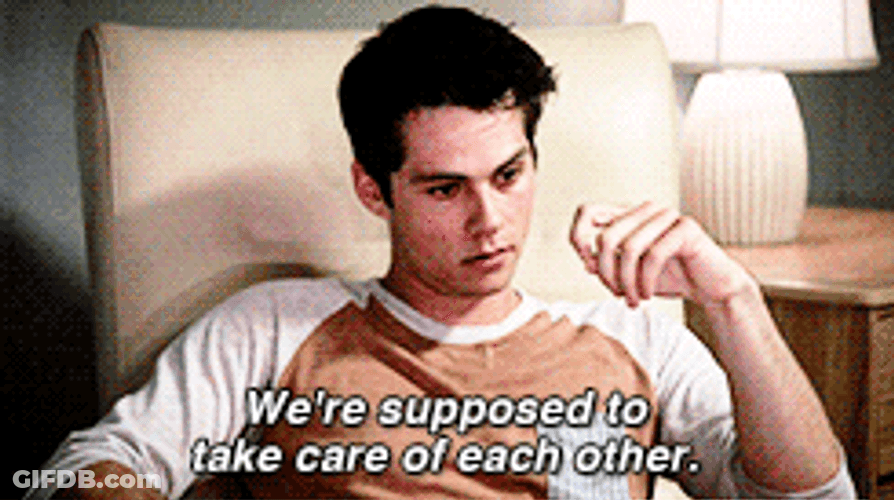 Stiles Stilinski Thinking And Speaking GIF