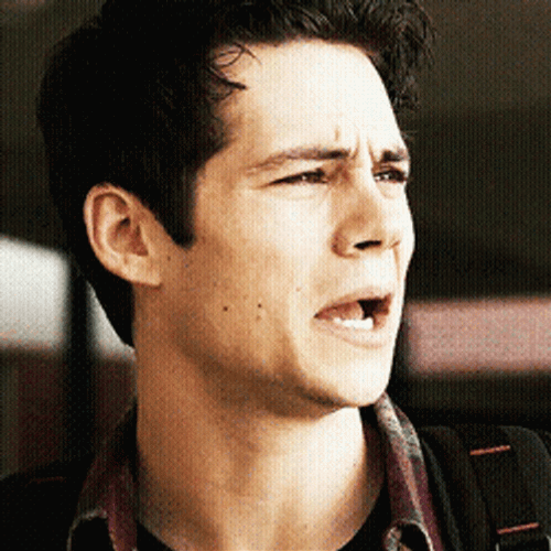 Stiles Stilinski With Worried Look GIF