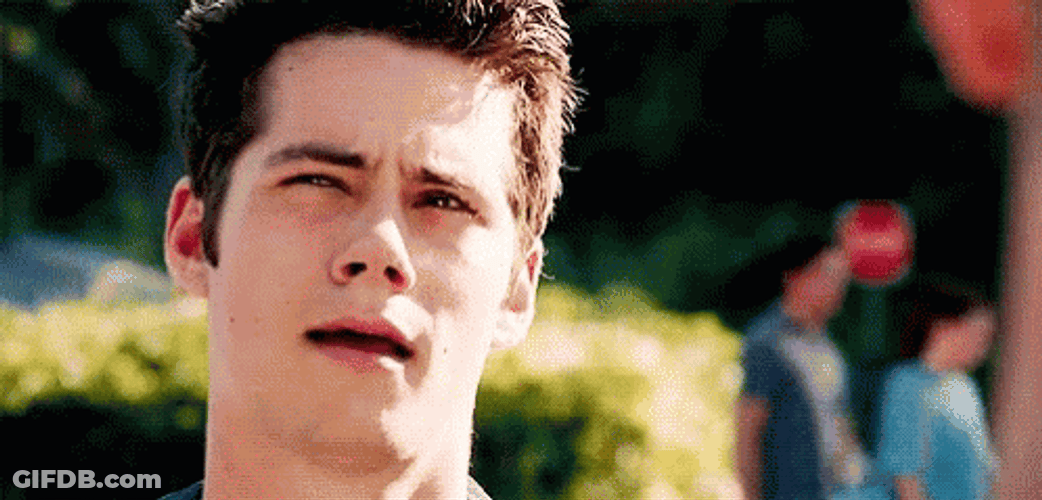 Stiles Stilinski Wondering GIF