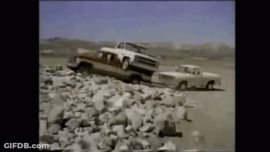 Still Old Ford Rocks GIF