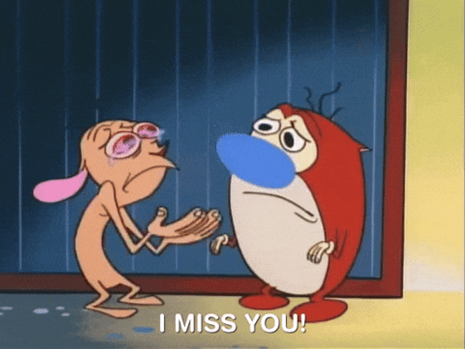 Stimpson Cat No I Miss You More GIF