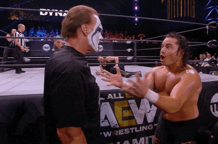Sting Coming In Hot Pro Wrestling GIF