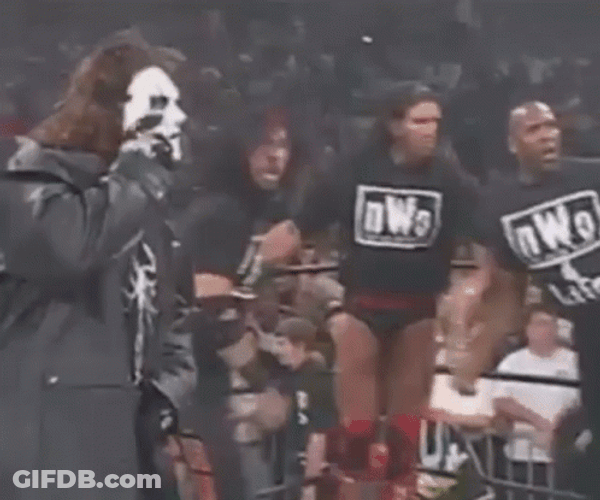 Sting Mascot Fight GIF