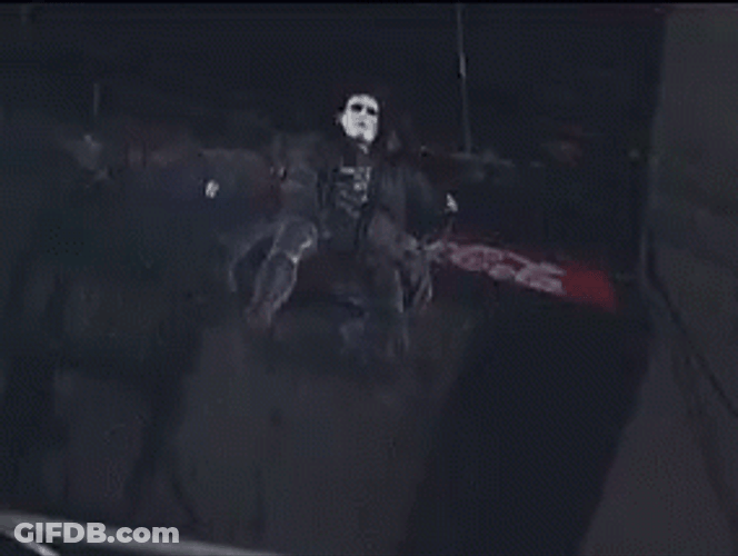 Sting Mascot In Wrestling GIF