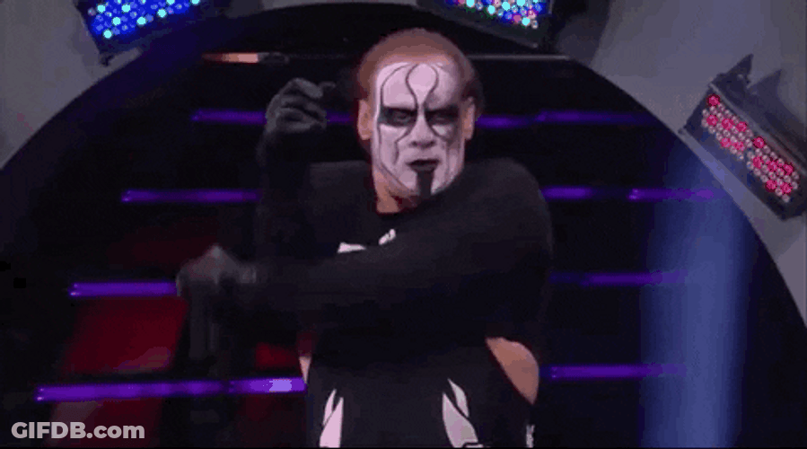 Sting Pro Wrestling Sport GIF