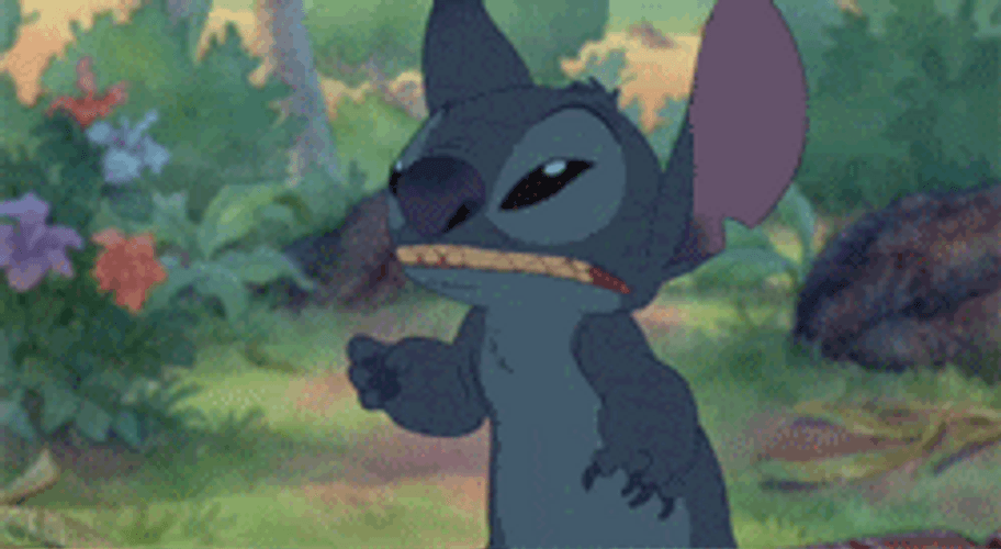 Stitch Angry Frustrated GIF