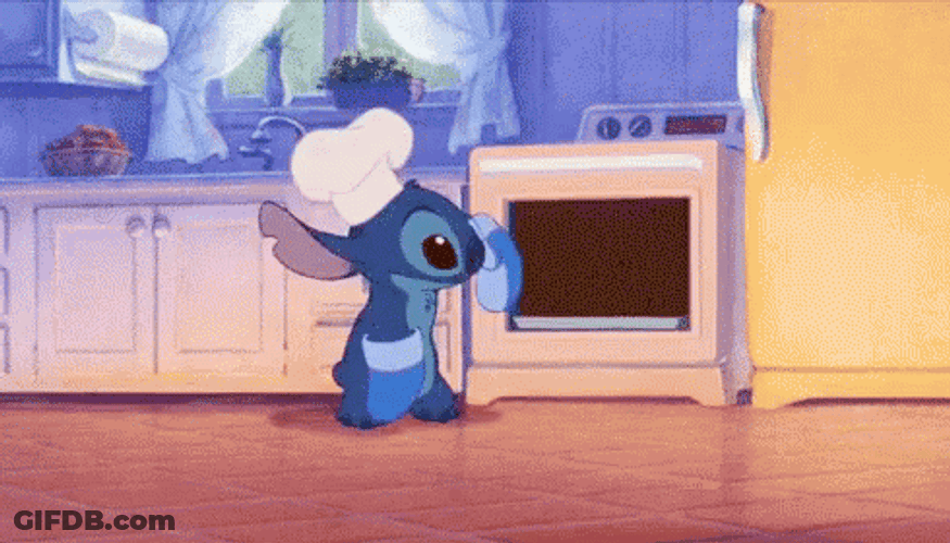 Stitch Baking GIF