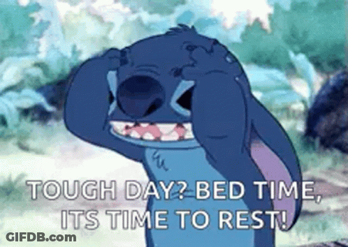 Stitch Covering Eyes With Hands GIF