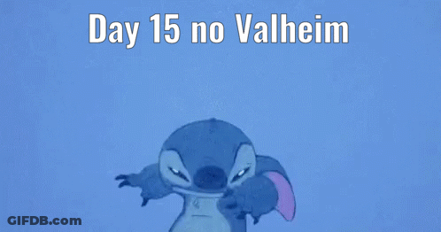 Stitch Day 15 No Valheim GIF