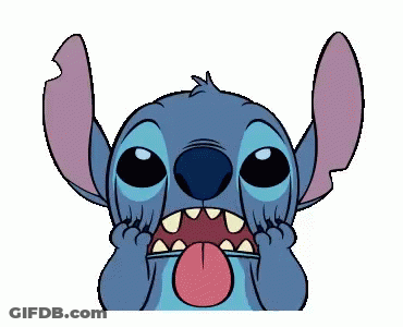 Stitch From Disney 'S Lilo And Stitch Is Making A Peace Sign GIF