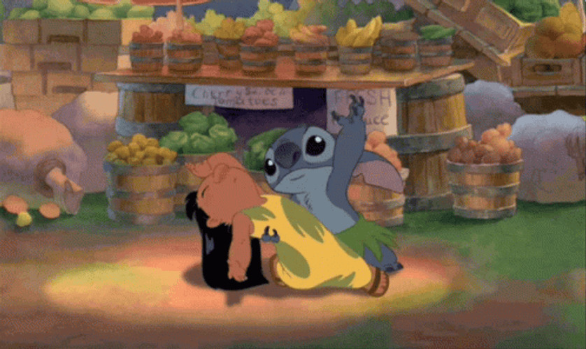 Stitch Lilo Funny Dance GIF