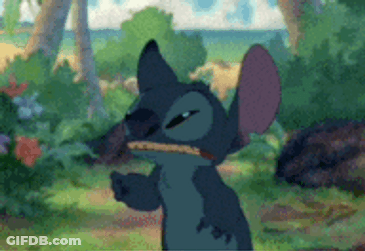 Stitch Love Conquers All GIF