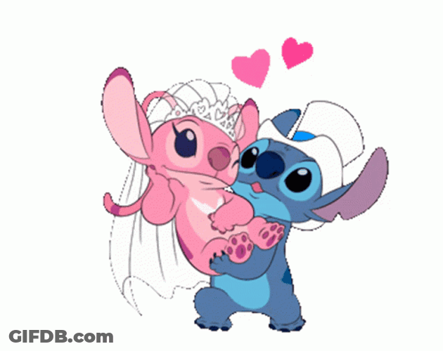 Stitch Love Experiment 626 Angel GIF