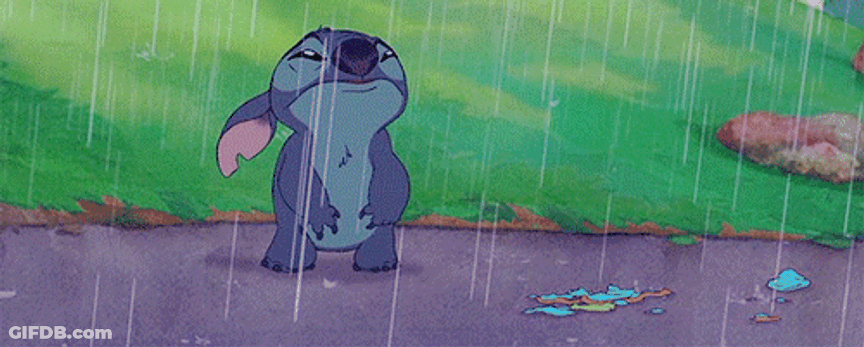 Stitch Love For Gentle Rain GIF